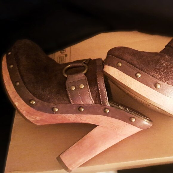 Ralph Lauren Brown Shoes Heels 6 - Picture 2 of 6